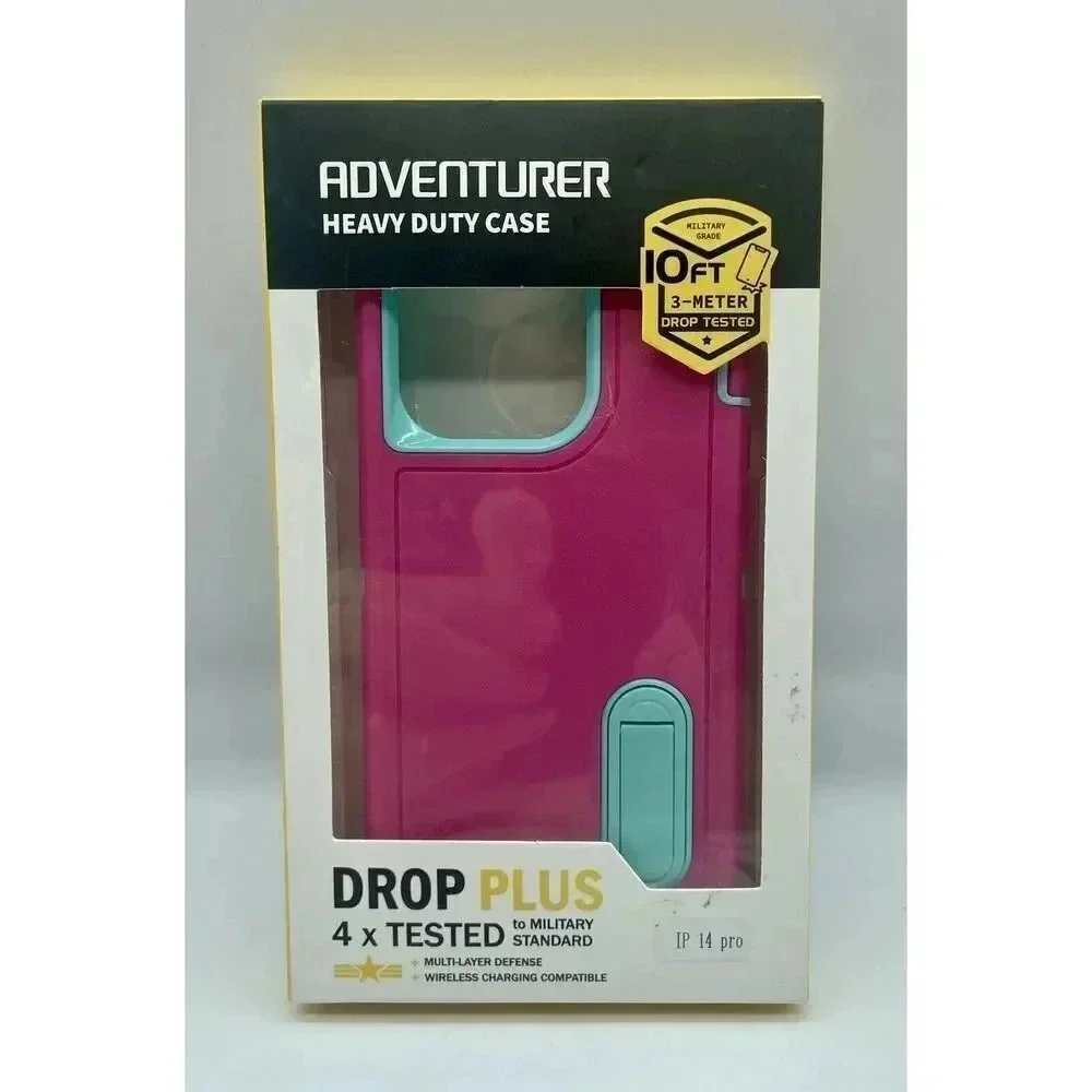 Rugged 3-in-1 Kickstand Case for iPhone 14Pro 6.1